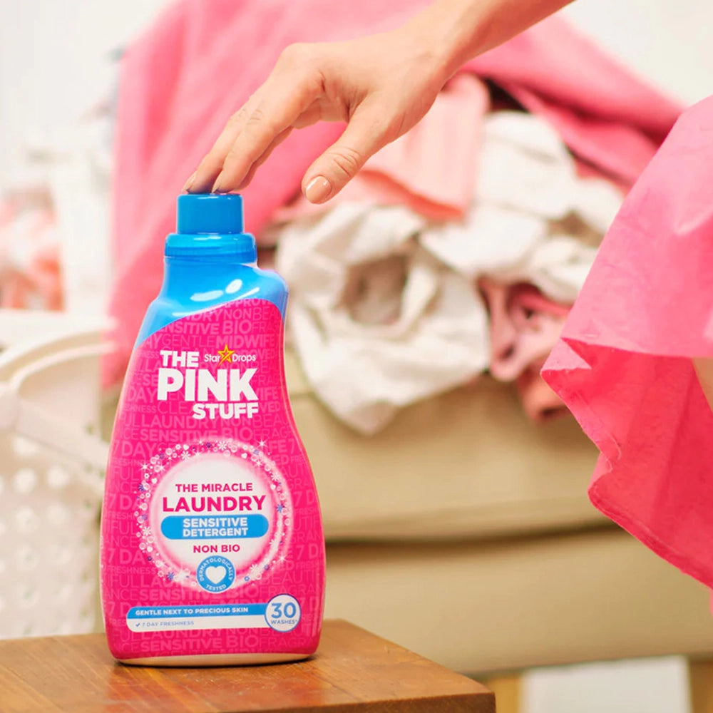 The Pink Stuff Liquide Miracle Linge Sensitive Non Bio - 960ml