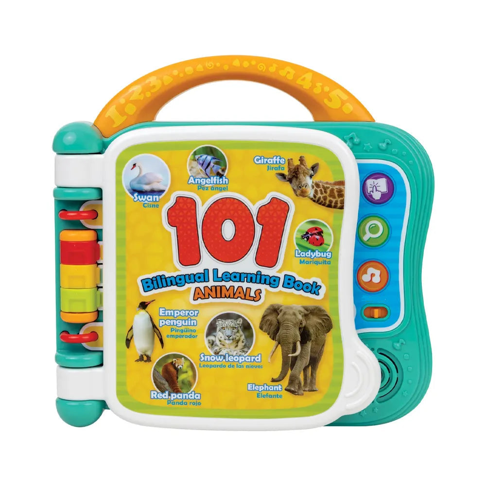 Winfun Libro de Aprendizaje Bilingüe 101 Animales - 18 meses+