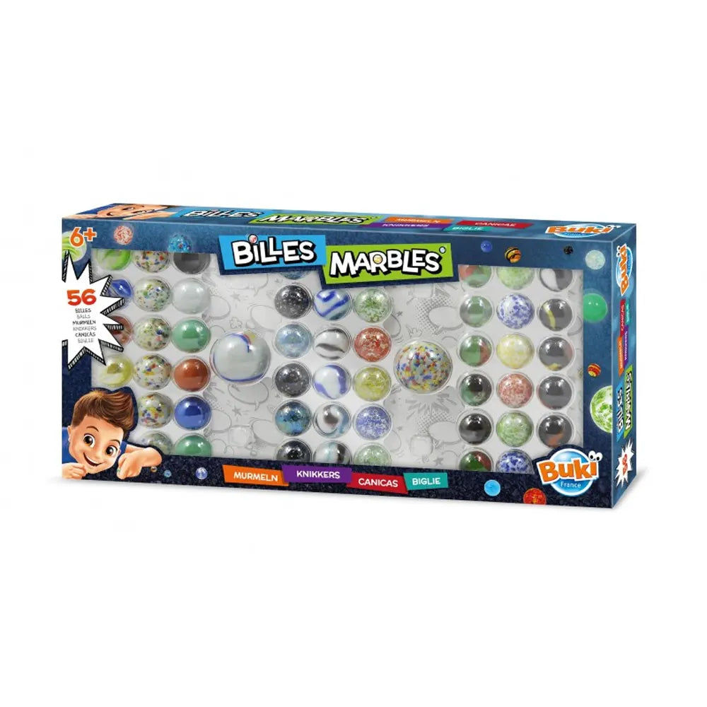 Buki Boîte de 56 billes Small Box – 6A+