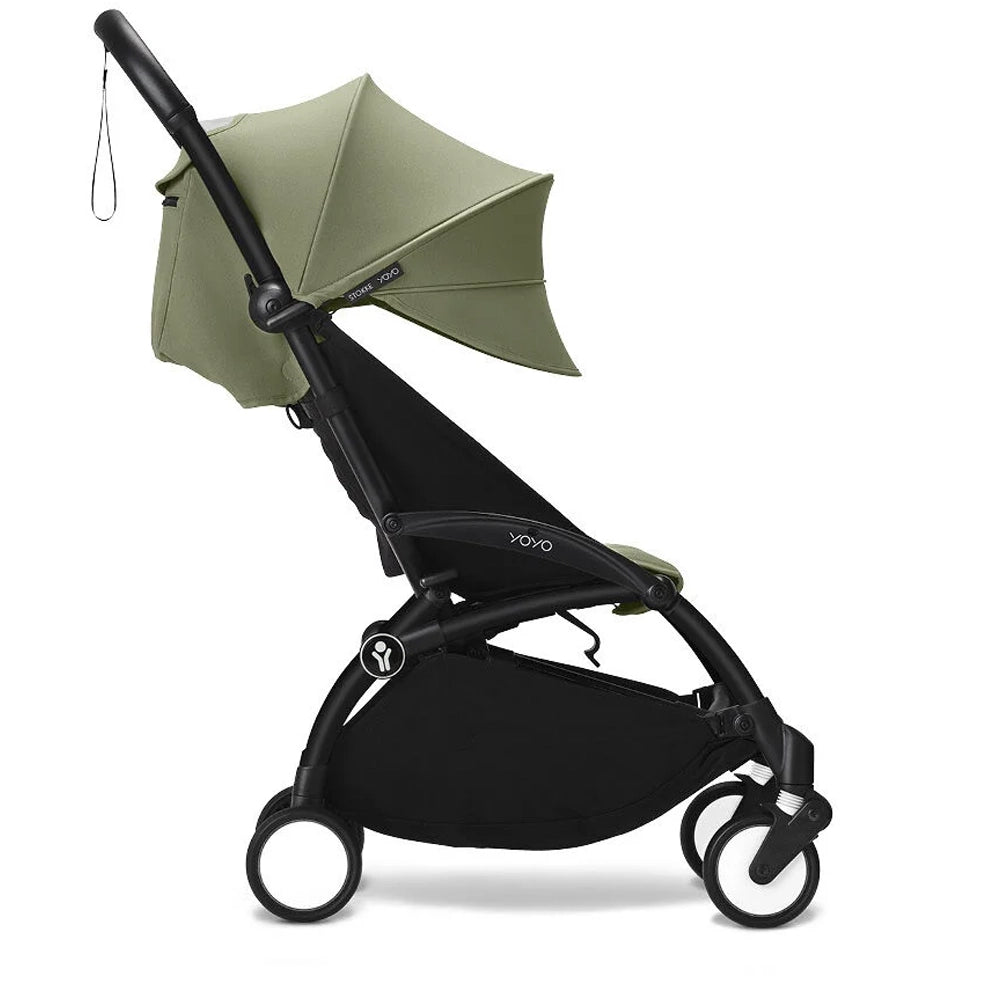 Poussette Stokke® YOYO³ Cadre Noir 6M+ - Olive