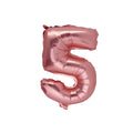 Ballon Chiffre 5 Rose Gold – 36cm