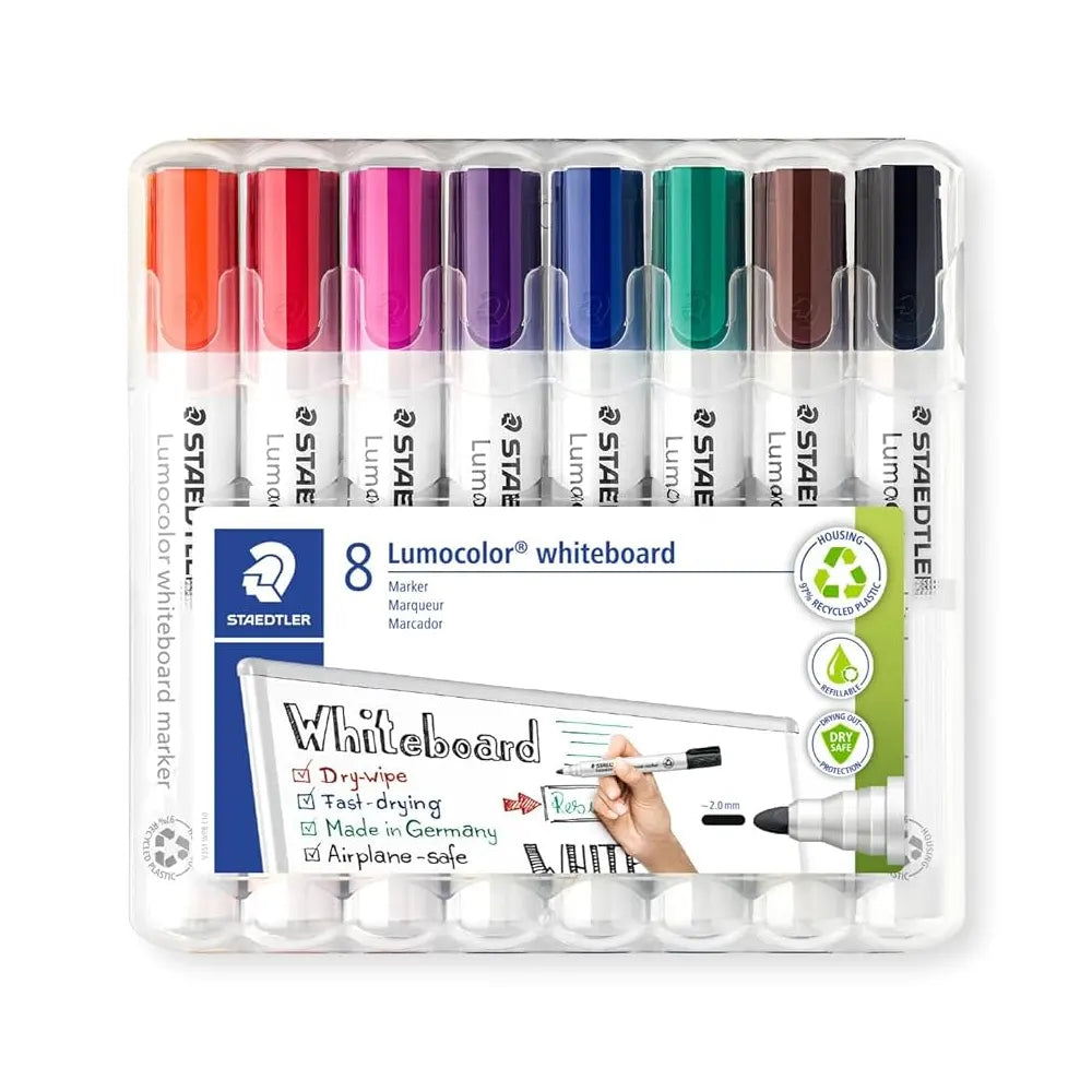 Staedtler Set de 8 marqueurs Whiteboard Marker 351 WP8