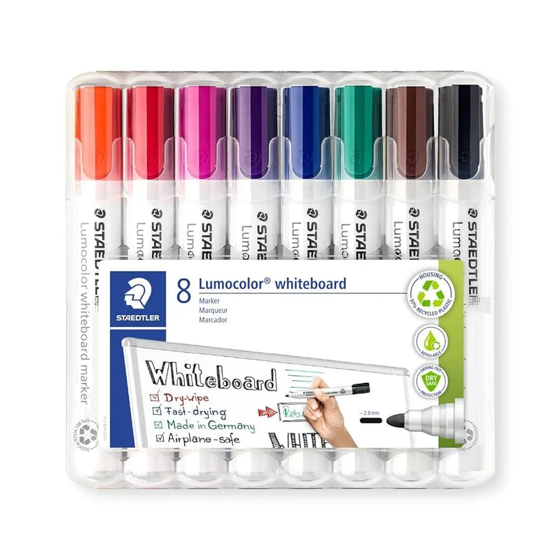 Staedtler Set de 8 marqueurs Whiteboard Marker 351 WP8