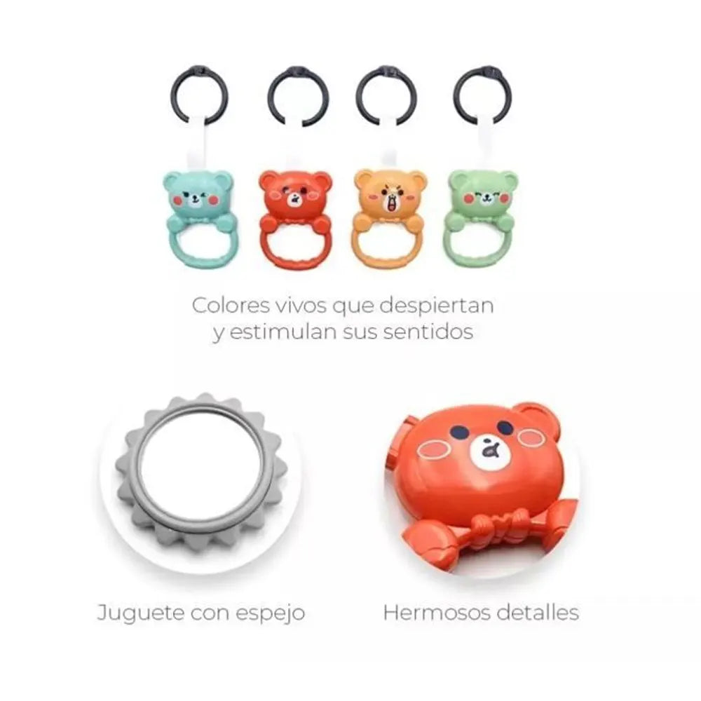 Tapete de juegos musical y educativo para bebé - 0M+