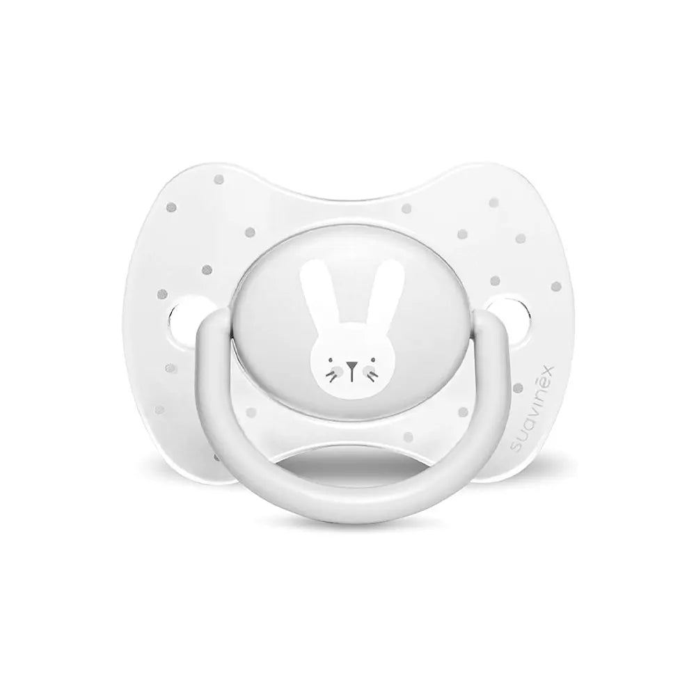 Suavinex Sucette Premium Réversible Lapin Rose - 0-6M
