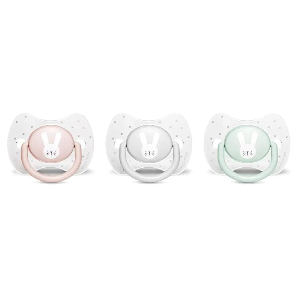 Suavinex Sucette Premium Réversible Lapin Rose - 0-6M