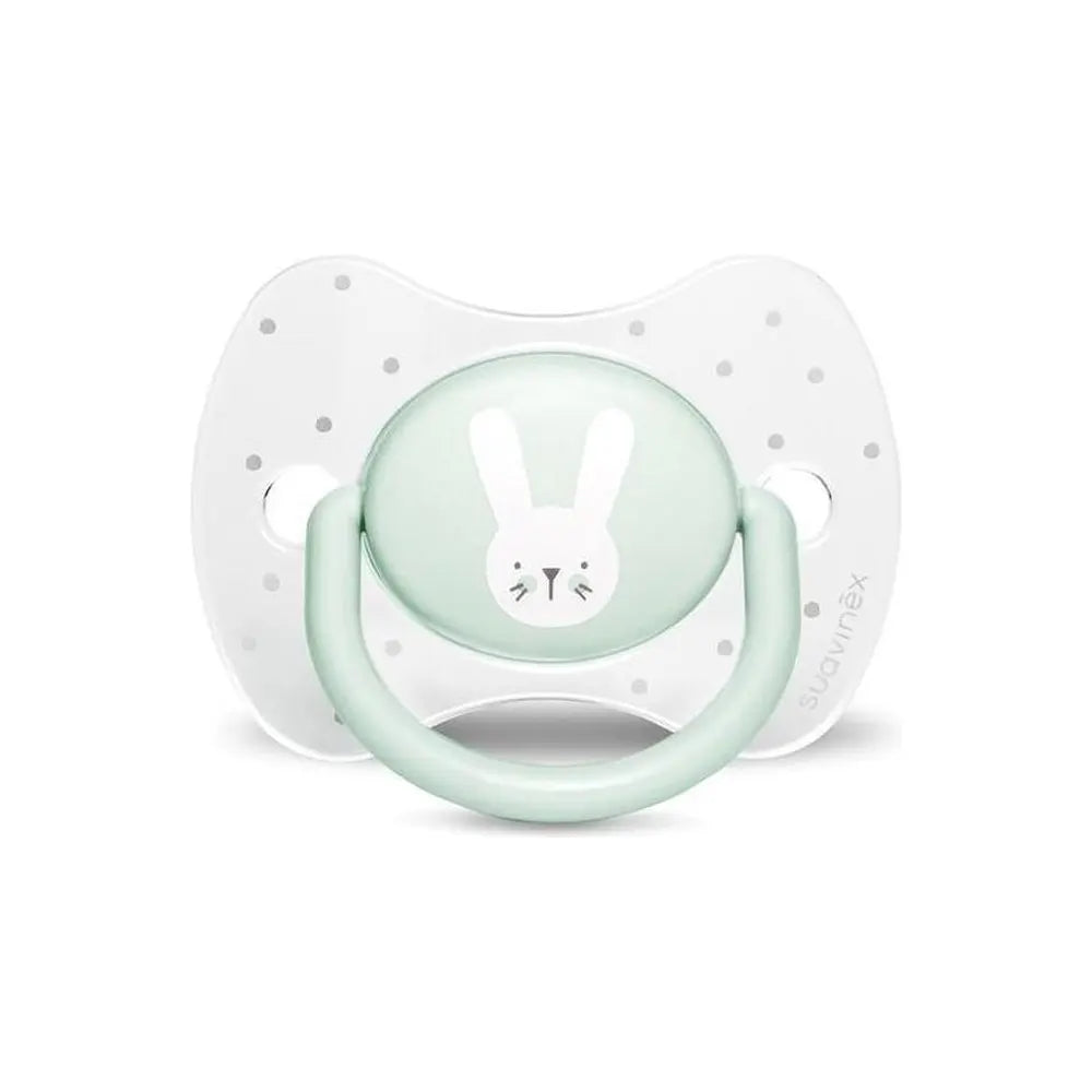 Suavinex Sucette Premium Réversible Lapin Rose - 0-6M