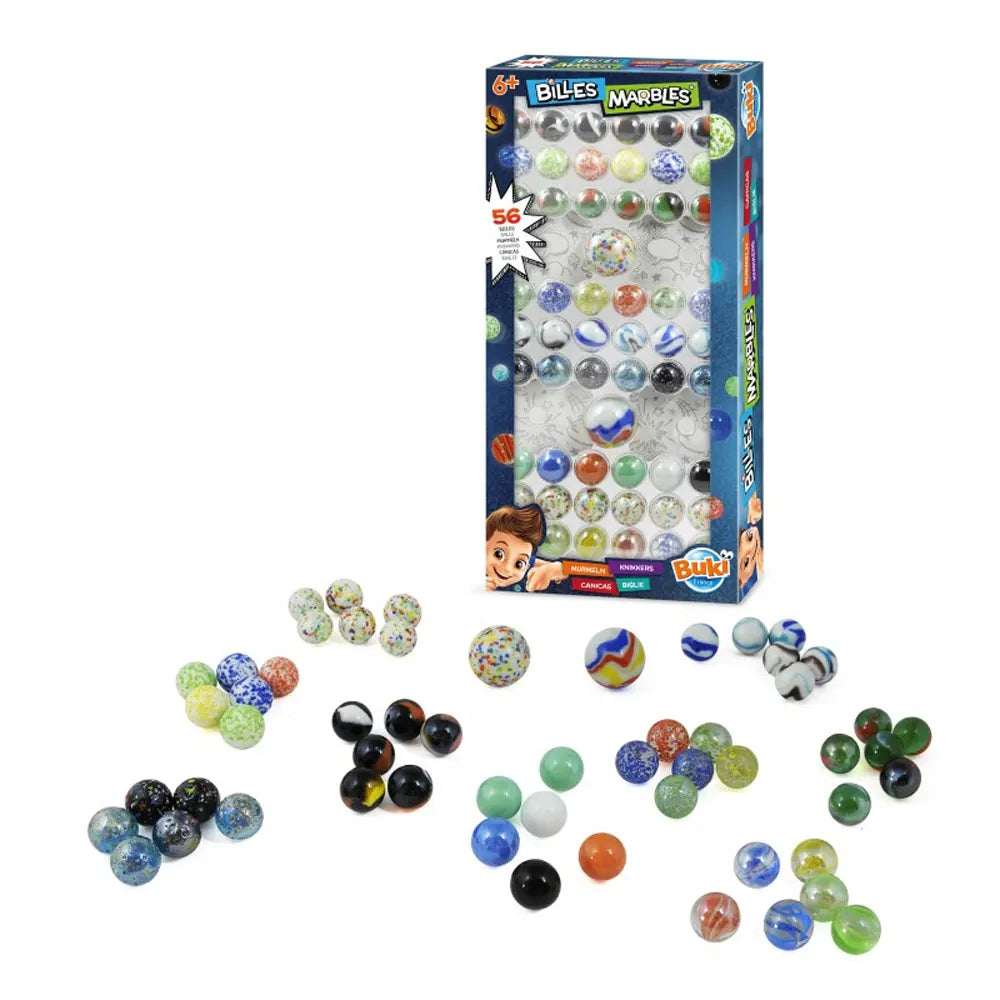 Buki Boîte de 56 billes Small Box – 6A+