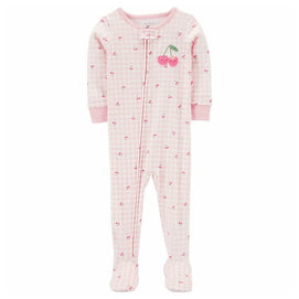 Grenouillère en Coton Carter's - Cerise Rose