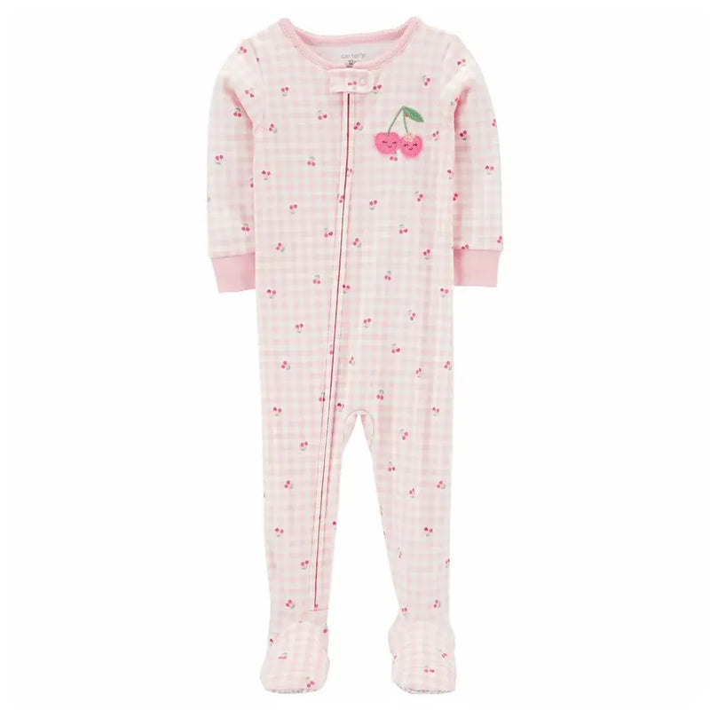Grenouillère en Coton Carter's - Cerise Rose