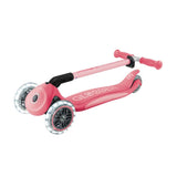 Globber Trottinette Elite Pliable Plus Lights - Rose Pastel