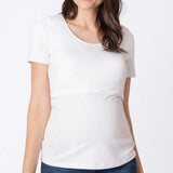 BébéYo T-shirt d’Allaitement - Blanc