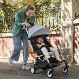 Poussette Stokke® YOYO³ Cadre Noir 6M+ - Stone