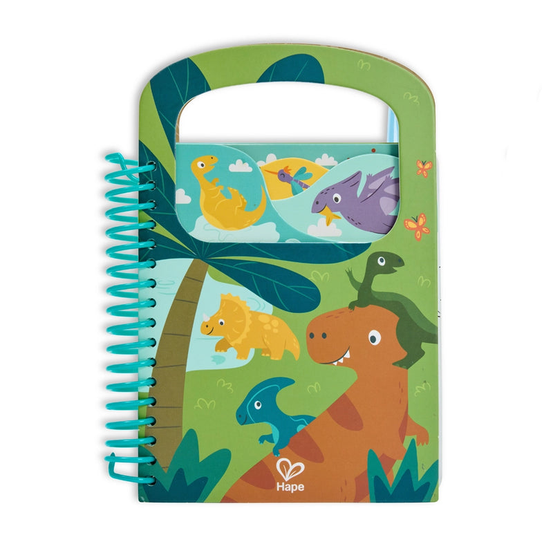 Hape Libro de dibujo al agua 3-6A - Dinosaurio