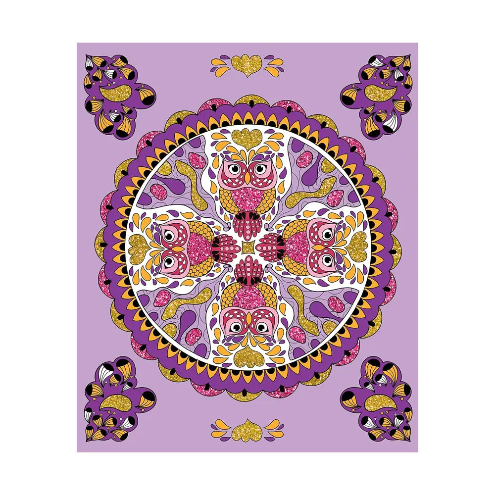Créations Mandalas Coffret avec Accessoires - 6A+