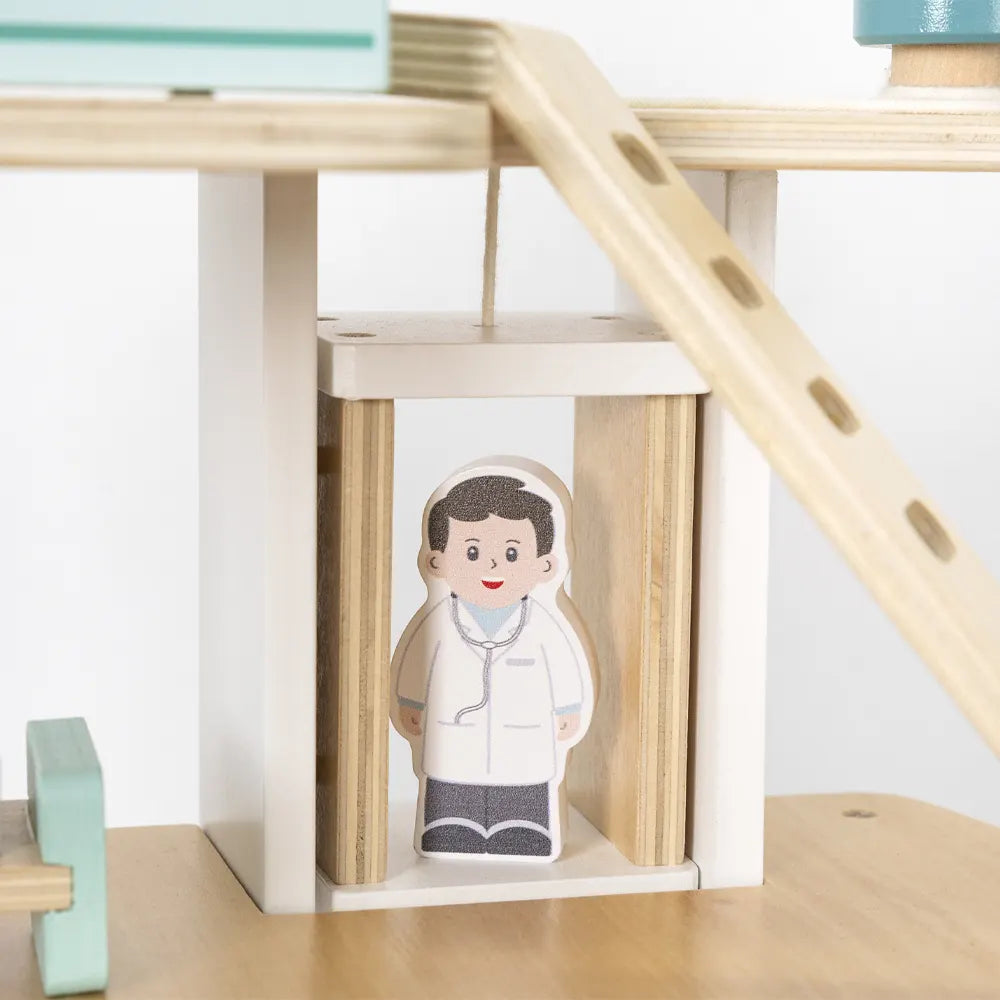 Viga Toys Hôpital pour Enfants en Bois – 3A+