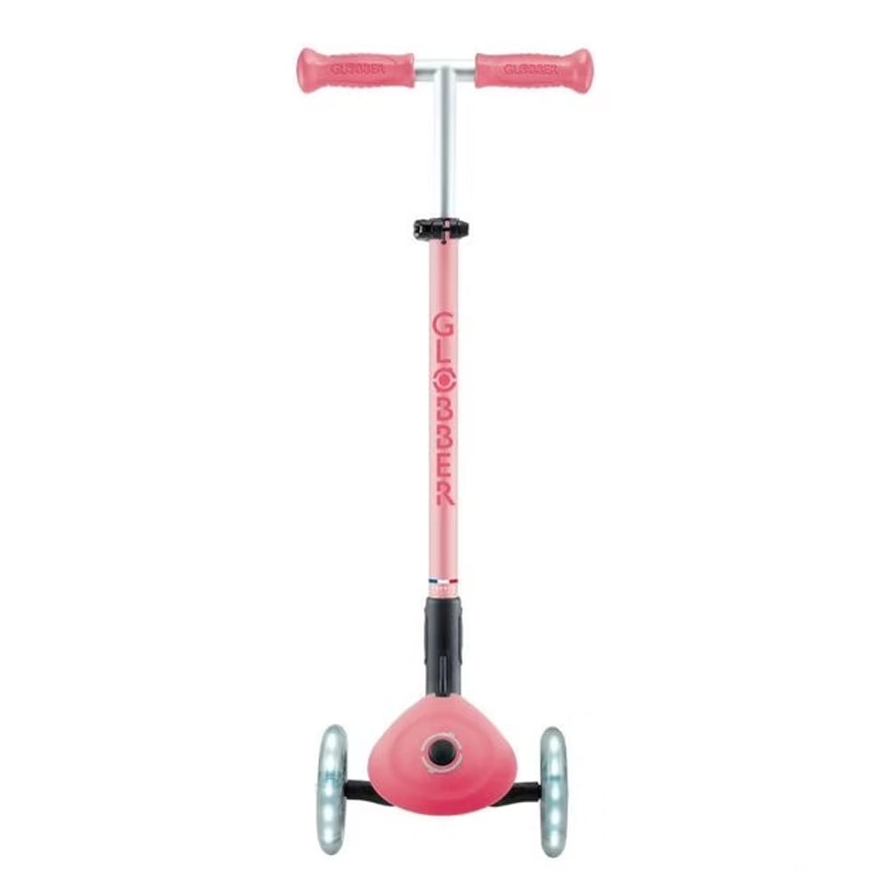 Globber Trottinette Elite Pliable Plus Lights - Rose Pastel