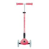 Globber Trottinette Elite Pliable Plus Lights - Rose Pastel