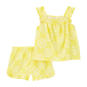 Ensemble Pyjama 2 Pièces Carter's - Citron Jaune
