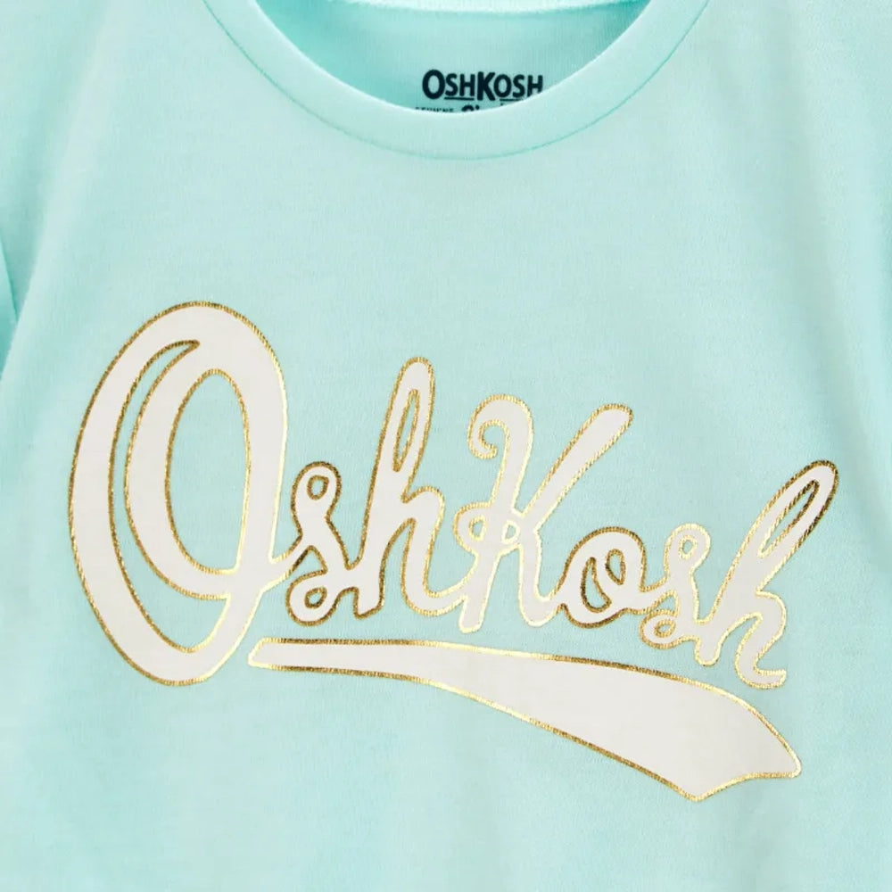 T-shirt à Nouer avec Logo OshKosh Fille - Vert
