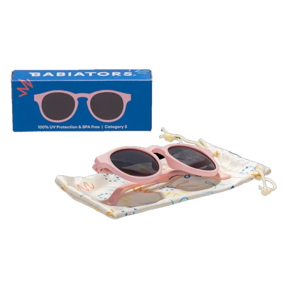 Babiators Lunettes de Soleil Smoke Lens 3-5 Ans – Ballerina Pink