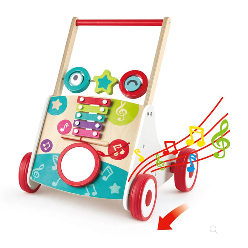 Hape Chariot Pousseur Musical Éducatif 10M+