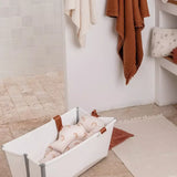 Candide Coussin de Bain Bébé - Arc-en-Ciel