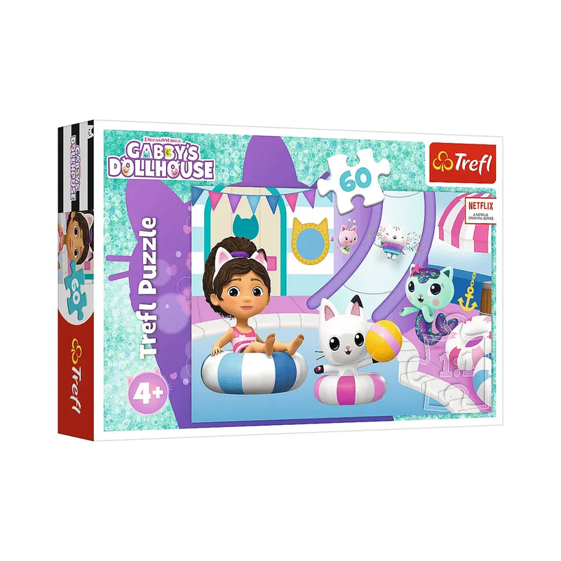 Trefl Gabby at the Pool 60 Piece Puzzle - 4Y+