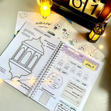 Ramadan Planner Journal pour Enfants - Bleu