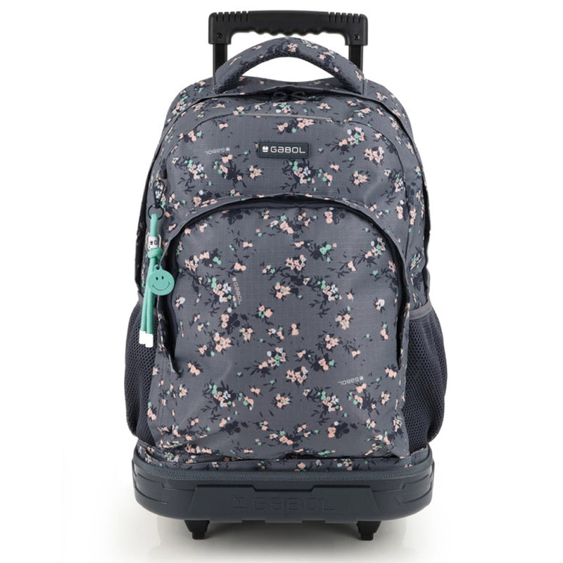 Gabol Sac à Dos à Roulettes Détachable SECRET - Gris