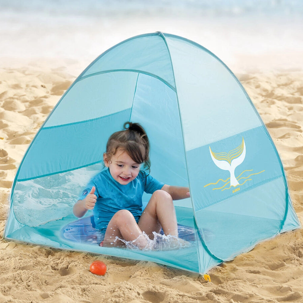 Ludi Piscine Pop-Up Multifonction avec Tente Anti-UV