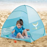 Ludi Piscine Pop-Up Multifonction avec Tente Anti-UV