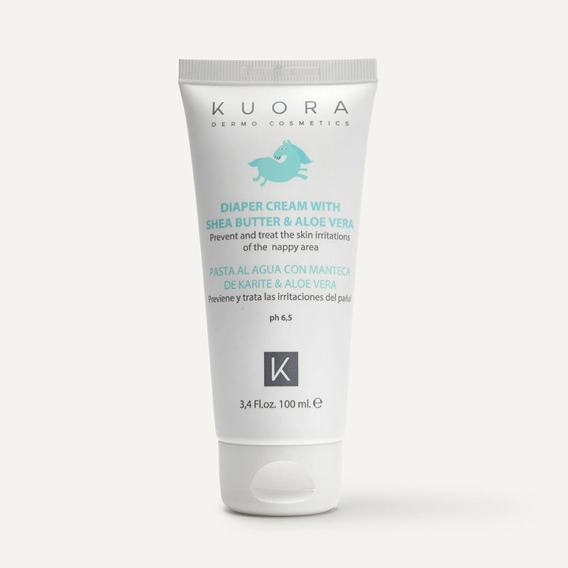 KUORA Crème de Change au Beurre de Karité & à l'Aloe Vera - 100ml