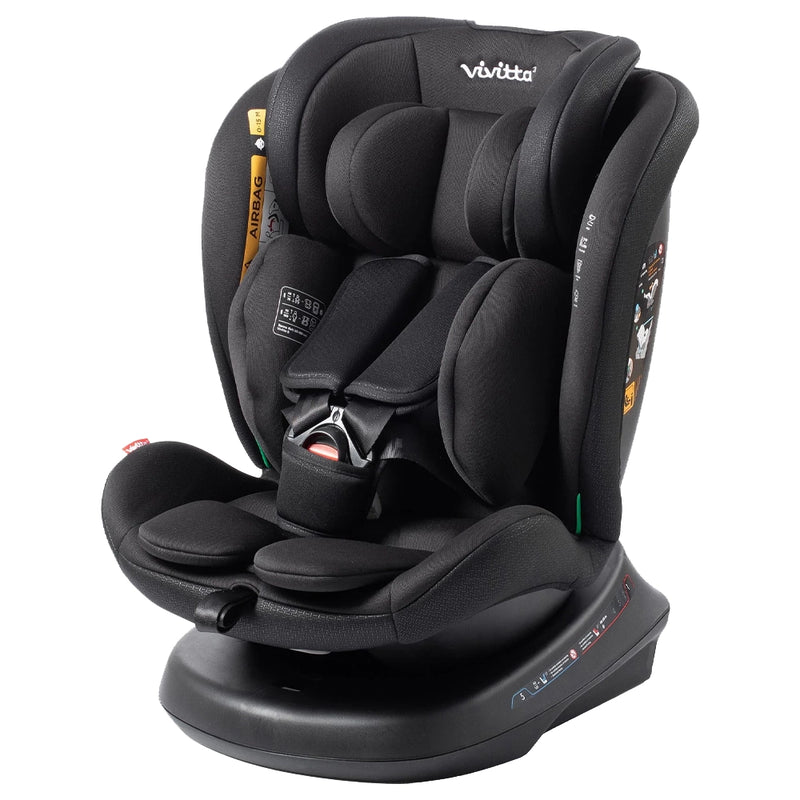Vivitta Sanna Car Seat Group 0/1/2/3 - Black