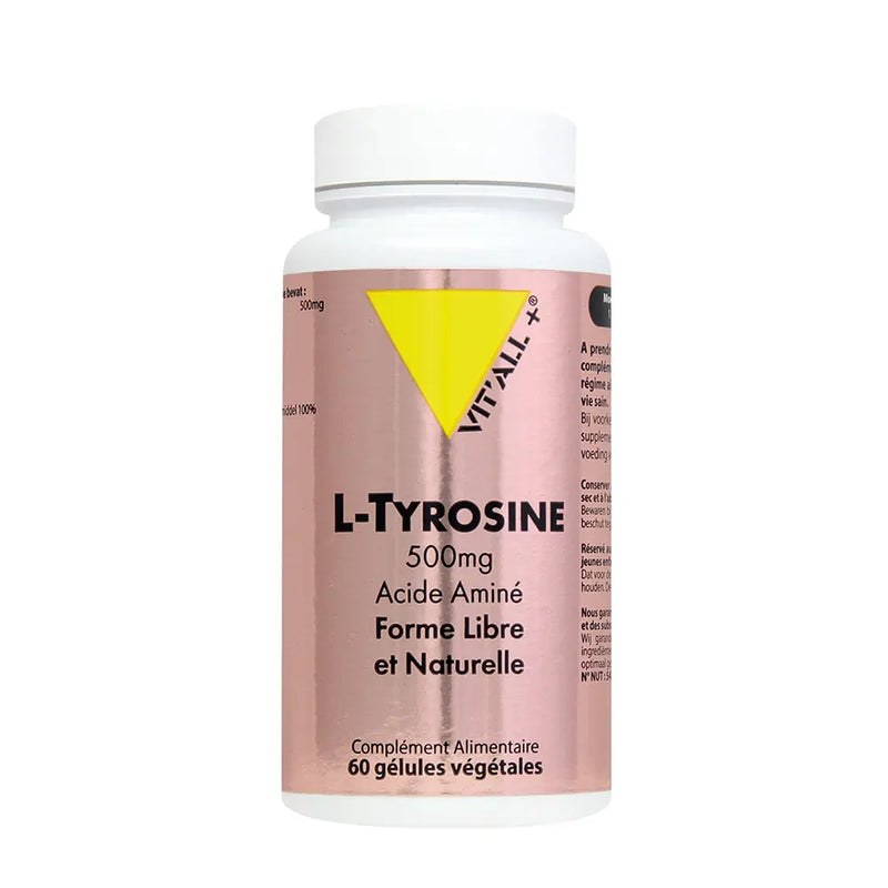Vit'All+ L-Tirosina 500 mg - 60 Cápsulas