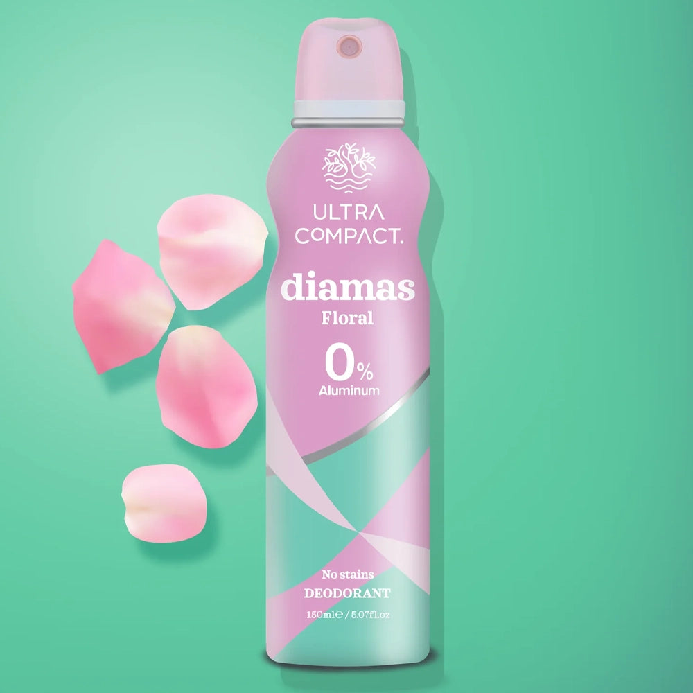 Ultra Compact Déodorant Diamas Spray - 150ml