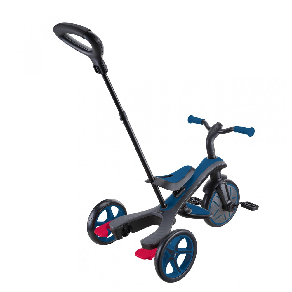 Globber Tricycle Explorer 4 in 1 - Bleu Royal - 10M+
