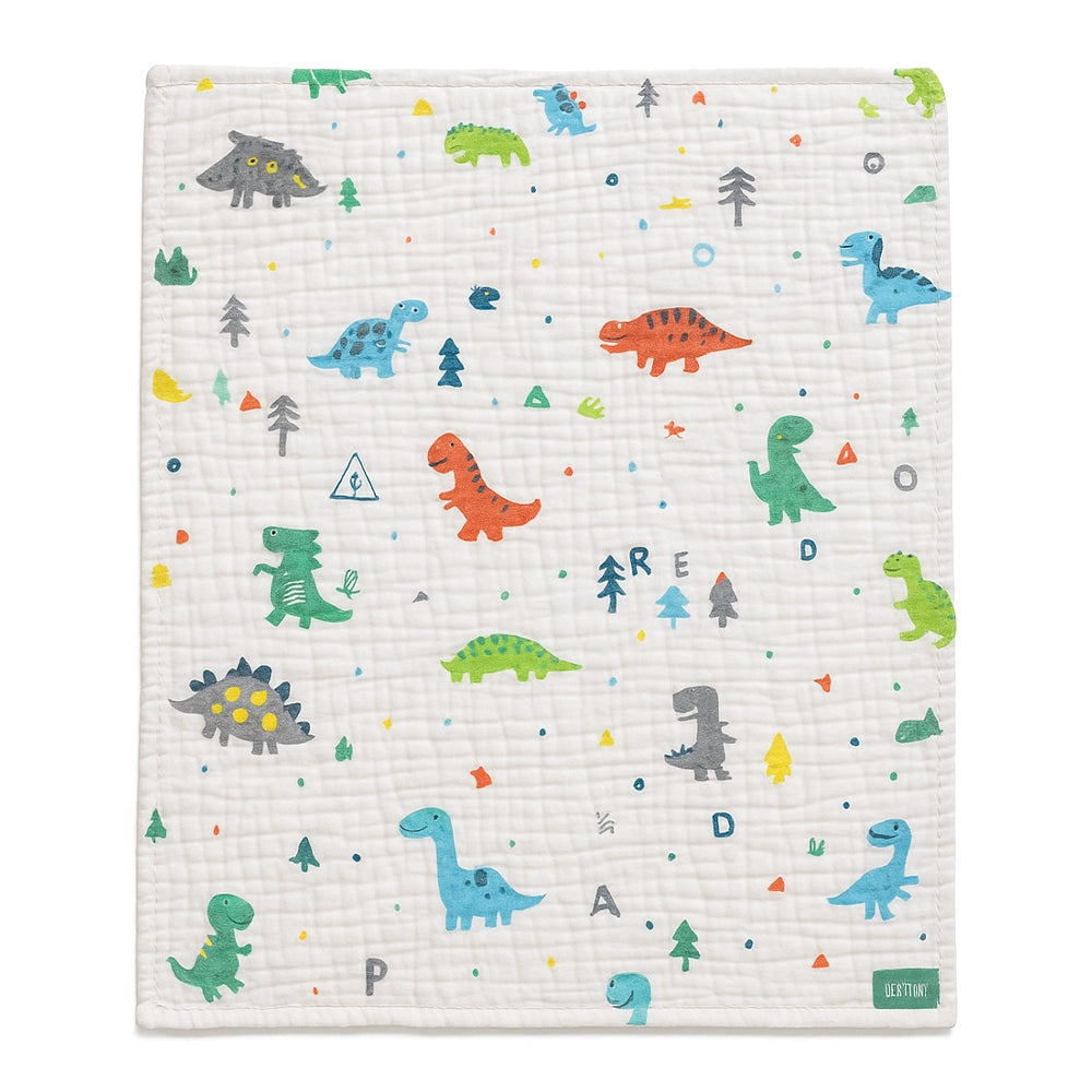 Babymat Couverture Légère 80x70 cm - Happy Jungle