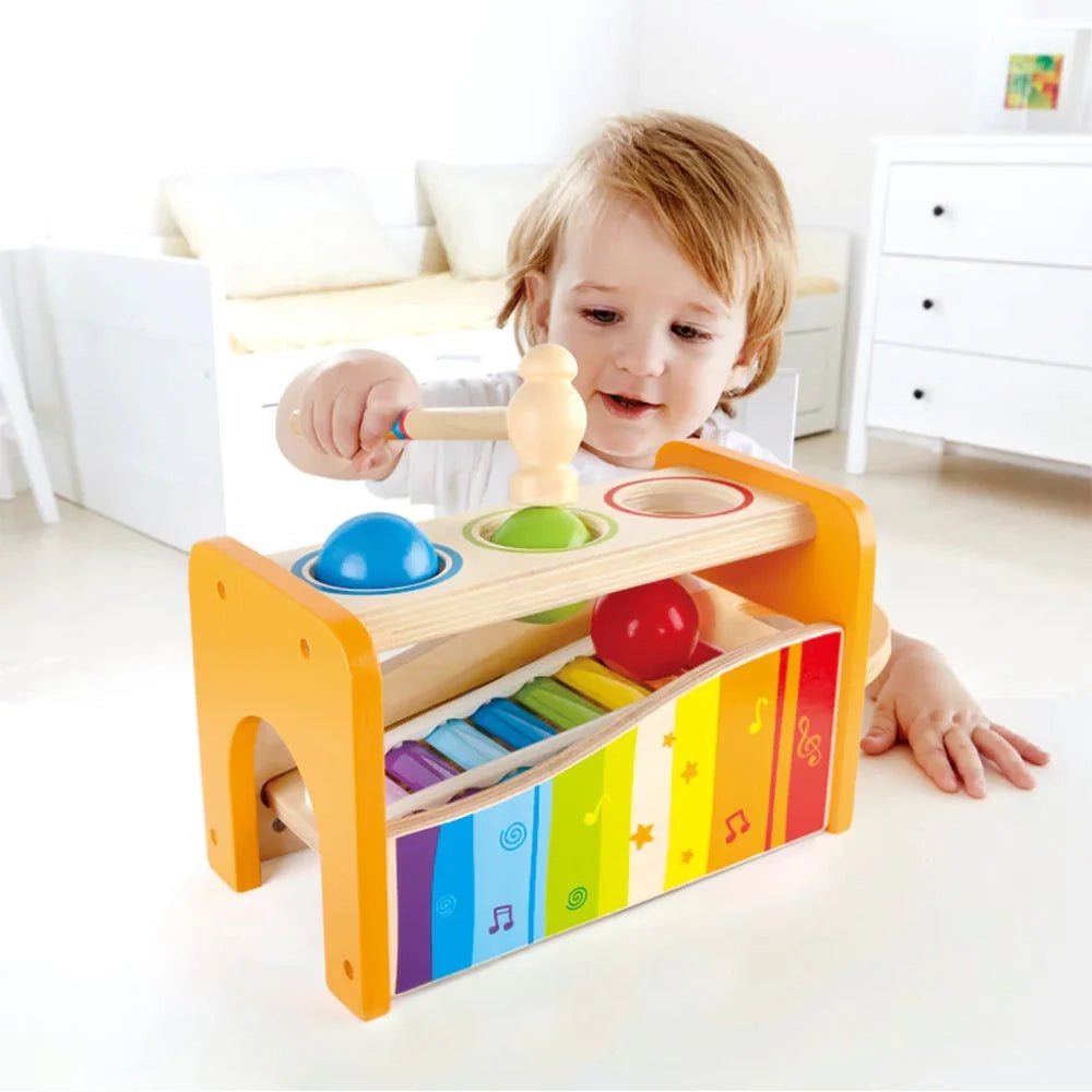 Hape Pound and Tap Bench with Xylophone 12M+