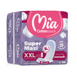 Mia Cotton Touch Serviette Hygiénique Super Maxi XXL - 8 Unités