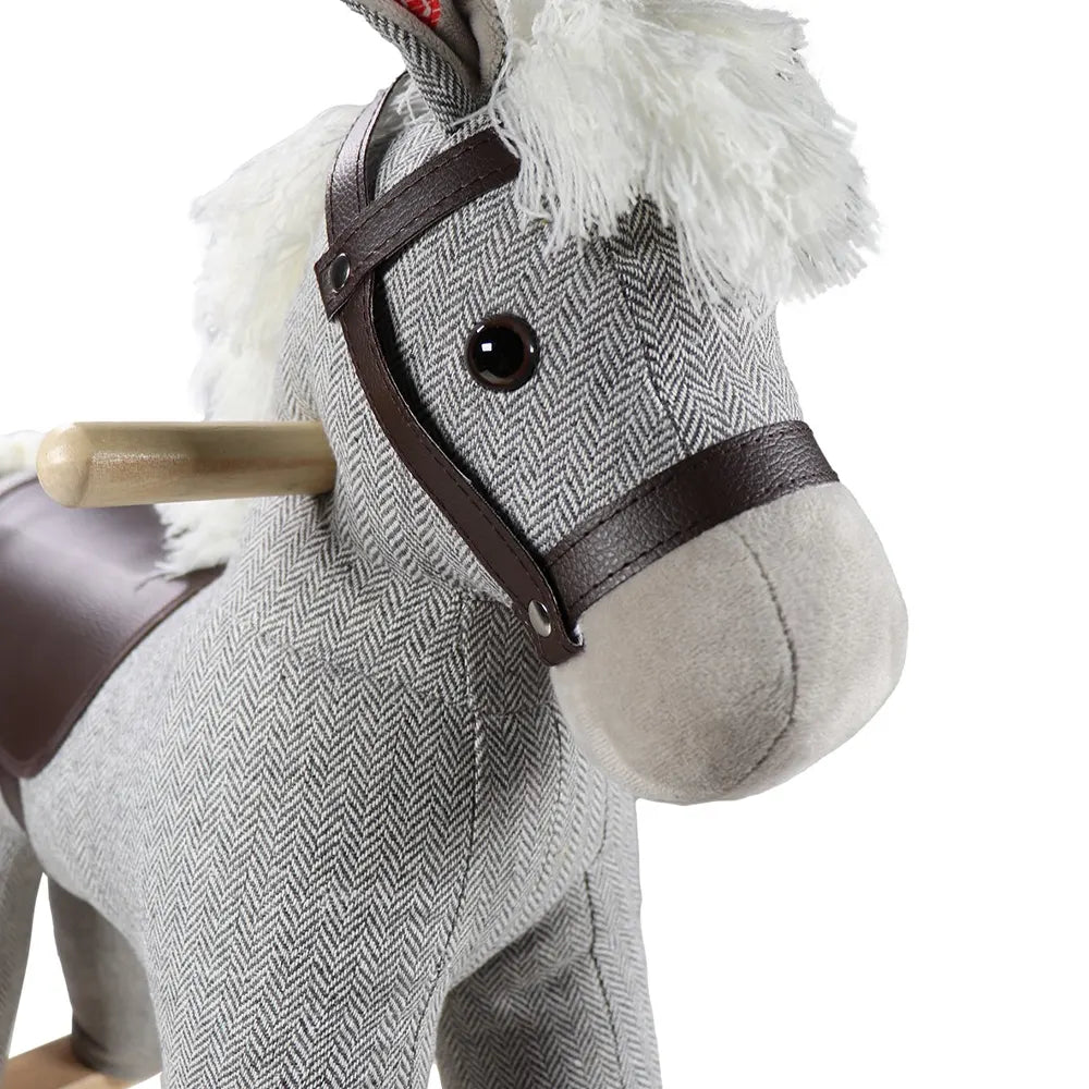 Tryco Cheval à Bascule Petit 18M+ - Gris
