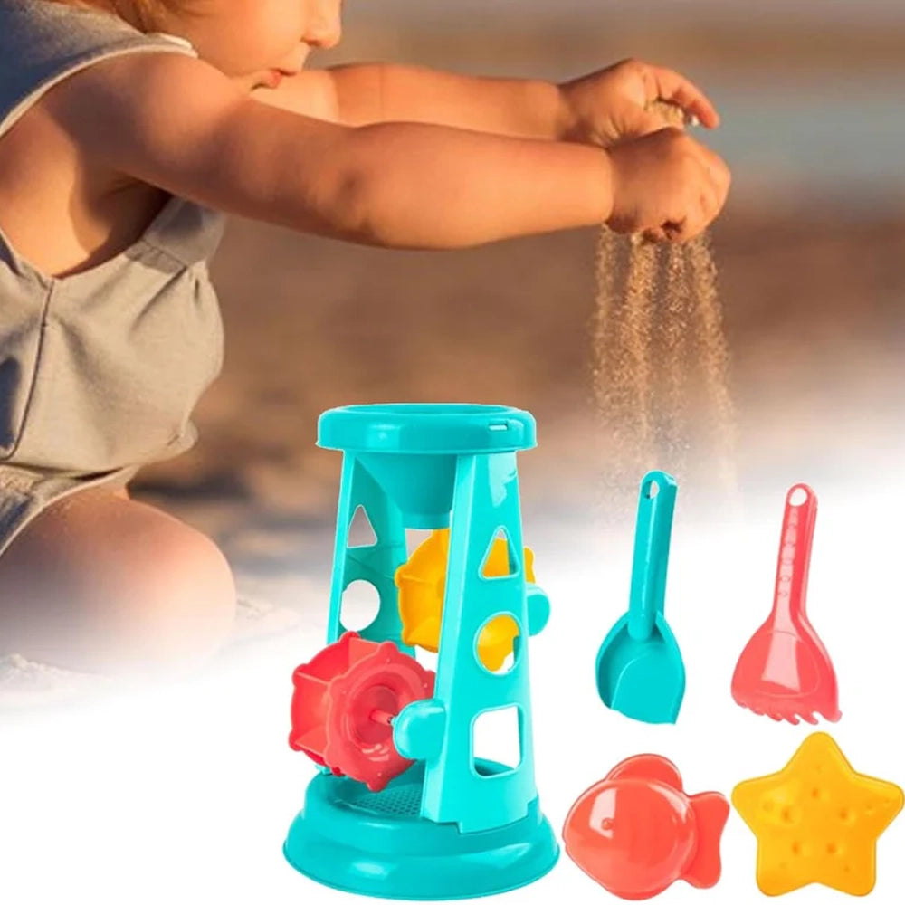 Ensemble de Jouets de Plage ( Couleur Aléatoire ) – 5 Pièces