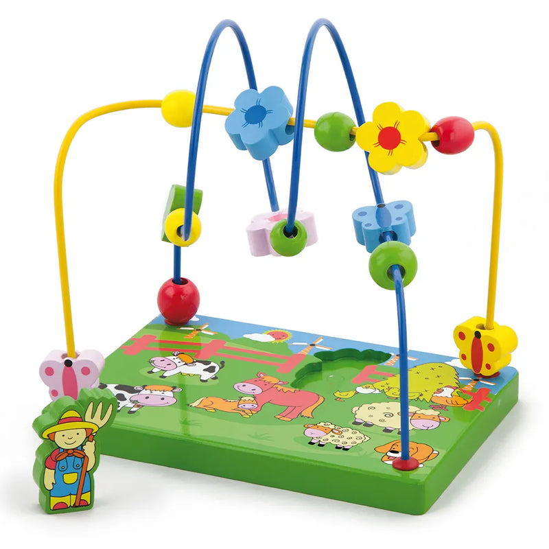 Viga Toys Labyrinthe en Perle la Ferme - 12M+