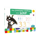 Livre-ardoise - Mes Premiers Chiffres avec Loup