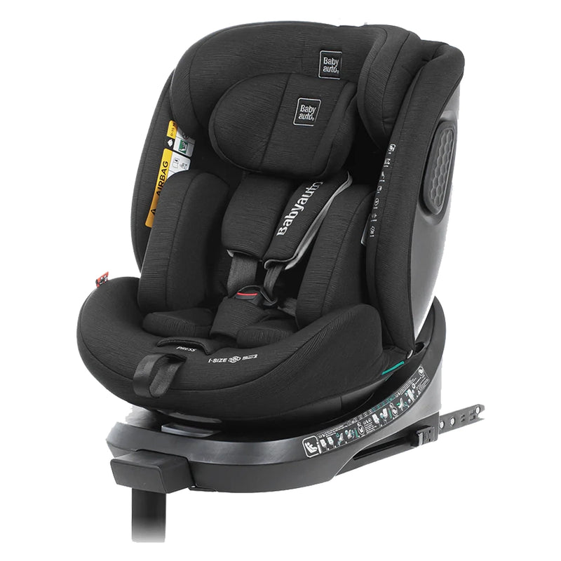 Babyauto Core i-Size Rotating Group 0+/1/2/3 Car Seat - Black
