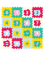 Sunta Tapis Puzzle Train à Numéros 16 Pièces 10M+