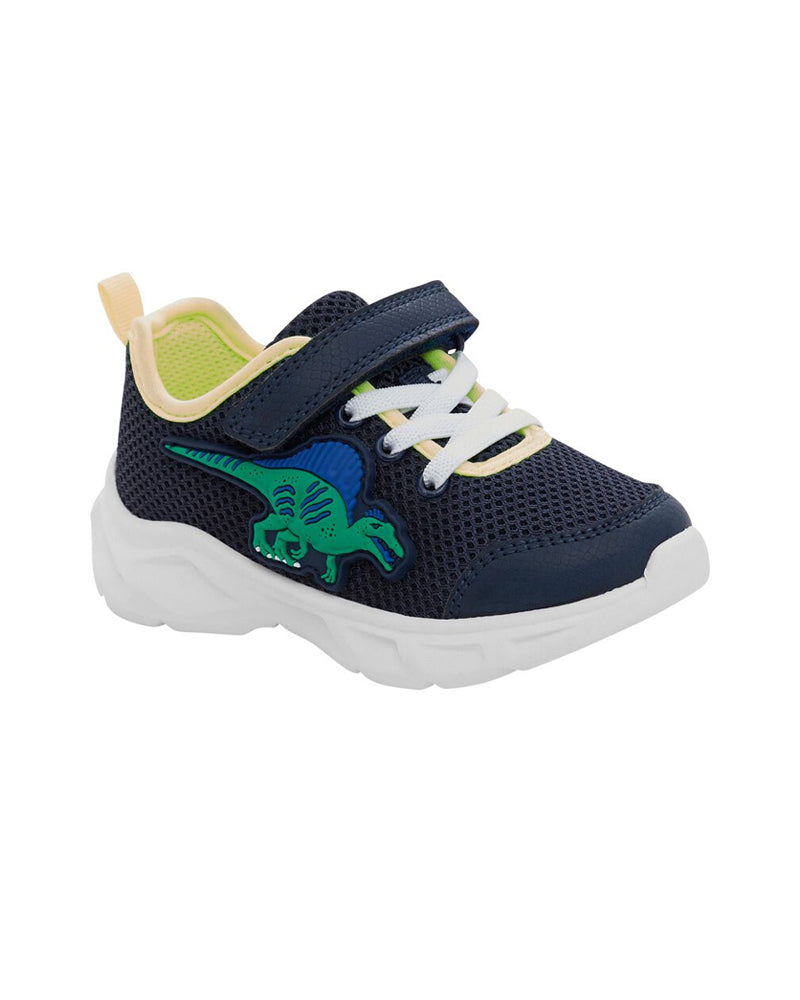 Carter's Baby Zapatillas con luces de dinosaurio - Azul