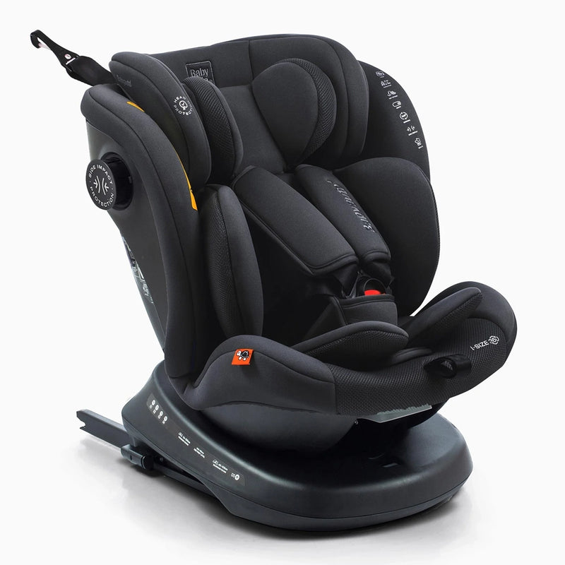 Babyauto Valora i-Size Rotating Group 0+/1/2/3 Car Seat - Black