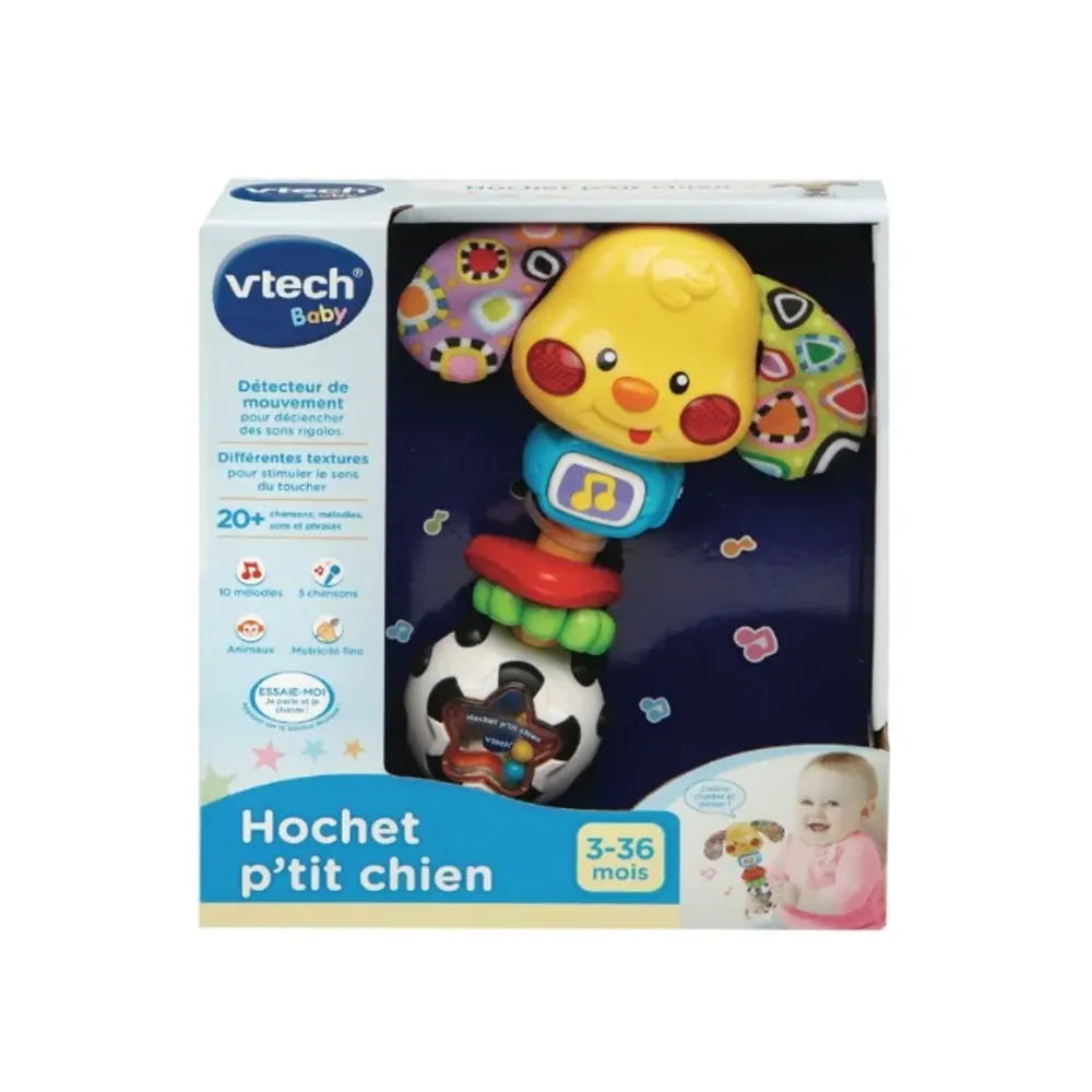 VTech Hochet P'tit Chien Musical et Lumineux – 3M+