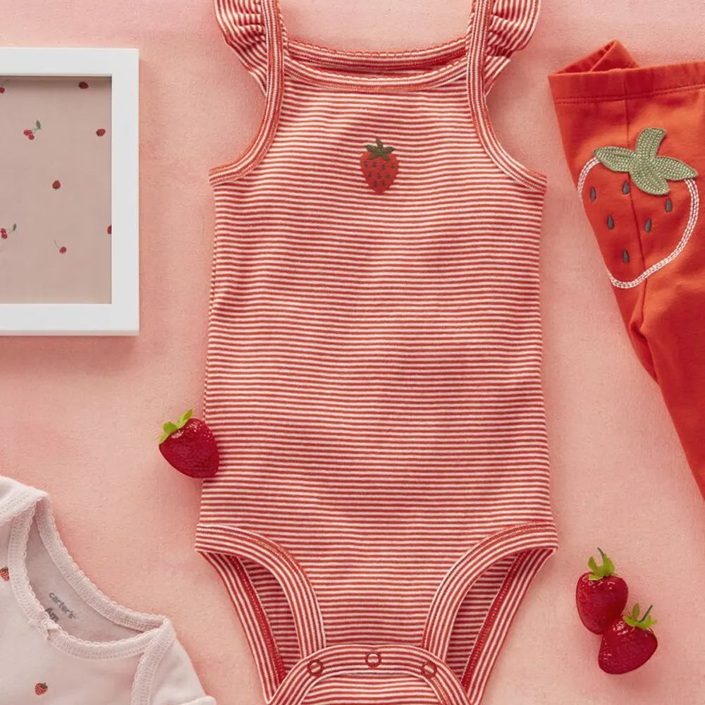 Ensemble de 3 Pièces Carter's - Fraise